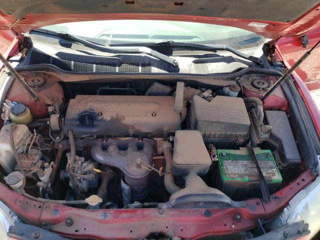 4T1BE46K88U259023 - 2008 TOYOTA CAMRY CE RED photo 7