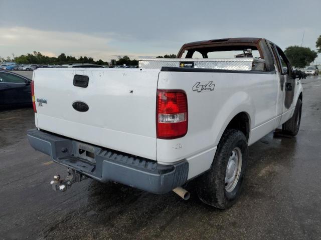 1FTRF14WX6NB08969 - 2006 FORD F 150 WHITE photo 4