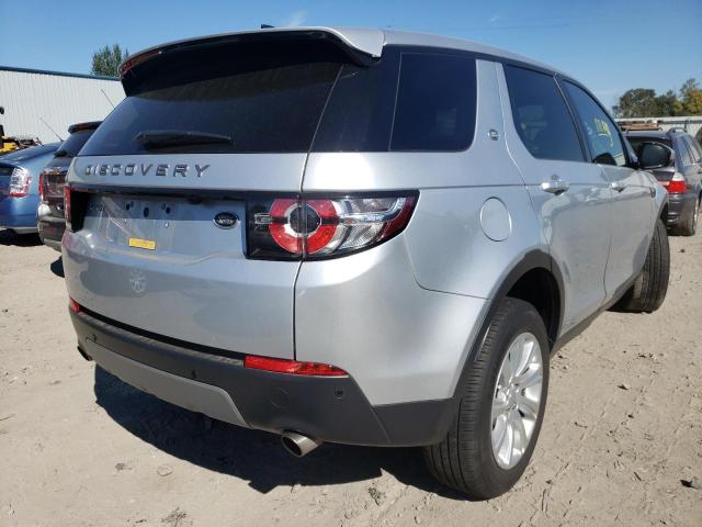 SALCP2FX4KH828929 - 2019 LAND ROVER DISCOVERY SILVER photo 4