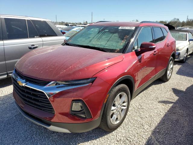 3GNKBCRS4KS677791 - 2019 CHEVROLET BLAZER 2LT RED photo 2