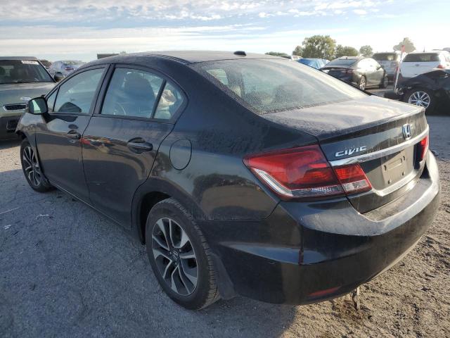2HGFB2F93DH523733 - 2013 HONDA CIVIC EXL Czarny zdjęcie 3