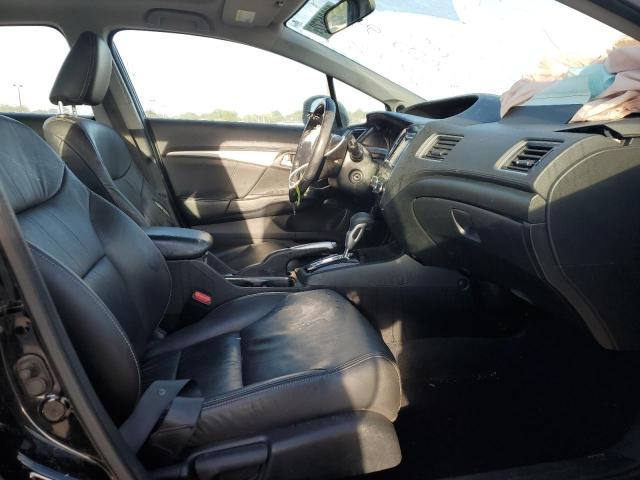 2HGFB2F93DH523733 - 2013 HONDA CIVIC EXL Czarny zdjęcie 5