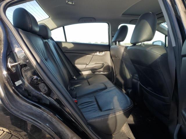 2HGFB2F93DH523733 - 2013 HONDA CIVIC EXL Czarny zdjęcie 6