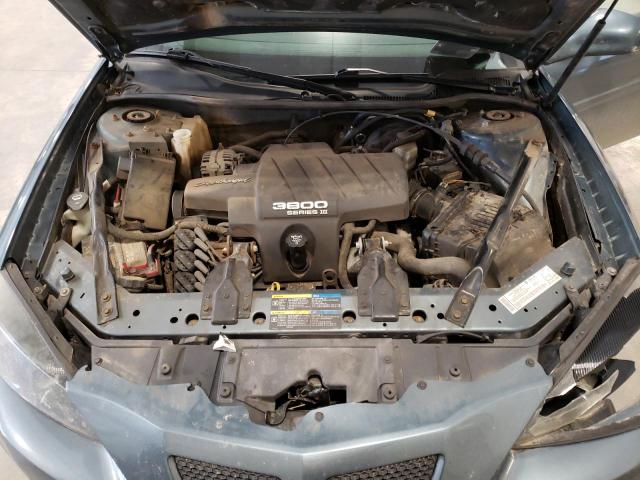 2G2WR554161245576 - 2006 PONTIAC GRAND PRIX ლურჯი ფოტო 7