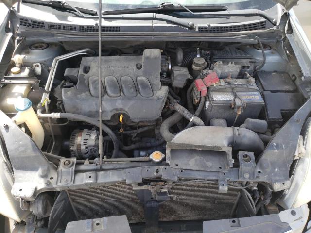 3N1AB6AP0AL723190 - 2010 NISSAN SENTRA 2.0 SILVER photo 7