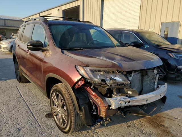 5FNYF8H56MB038839 - 2021 HONDA PASSPORT E 栗色 照片 1