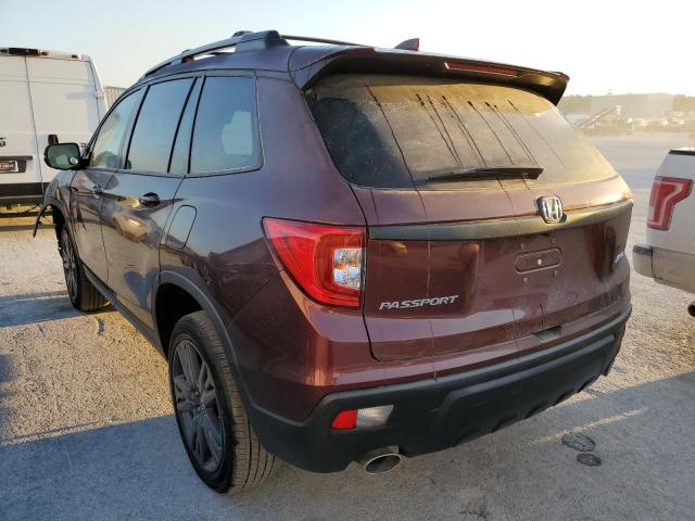 5FNYF8H56MB038839 - 2021 HONDA PASSPORT E 栗色 照片 3