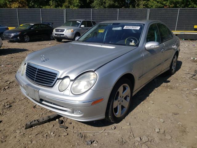 WDBUF70J84A416720 - 2004 MERCEDES-BENZ E500 SILVER photo 2