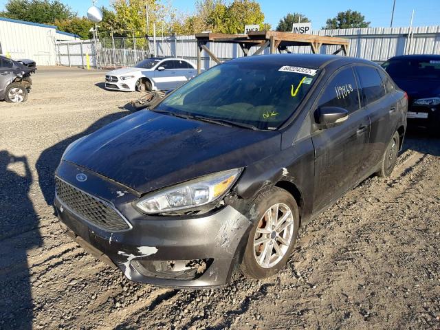 1FADP3F25FL295827 - 2015 FORD FOCUS SE GRAY photo 9