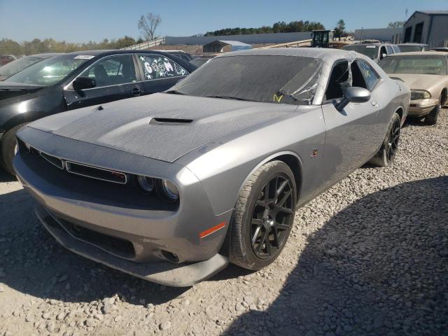 2C3CDZFJ8FH782675 - 2015 DODGE CHALLENGER CHARCOAL photo 2