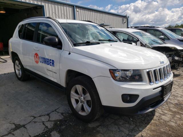 1C4NJDBB2GD542714 - 2016 JEEP COMPASS SP WHITE photo 1