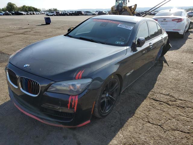 WBAKC6C59CC396777 - 2012 BMW 750 XI BLACK photo 2