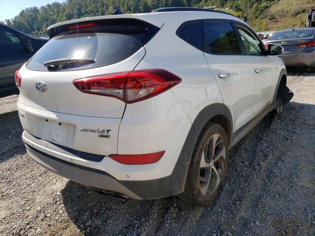 KM8J3CA29JU832696 - 2018 HYUNDAI TUCSON VAL WHITE photo 4