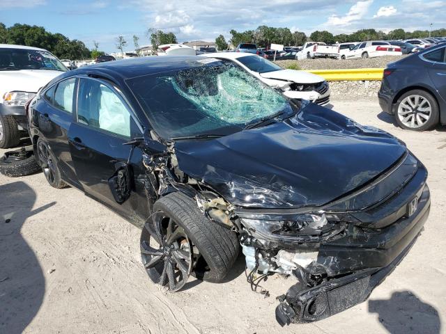 2HGFC2F8XKH572705 - 2019 HONDA CIVIC SPOR 黑色 照片 1