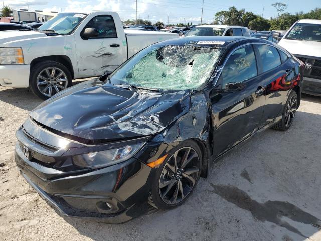2HGFC2F8XKH572705 - 2019 HONDA CIVIC SPOR 黑色 照片 2
