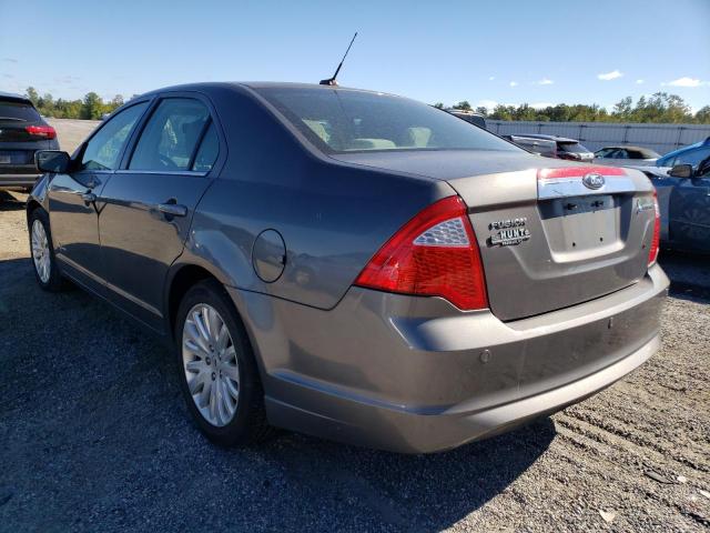 3FADP0L39CR349882 - 2012 FORD FUSION GRAY photo 3