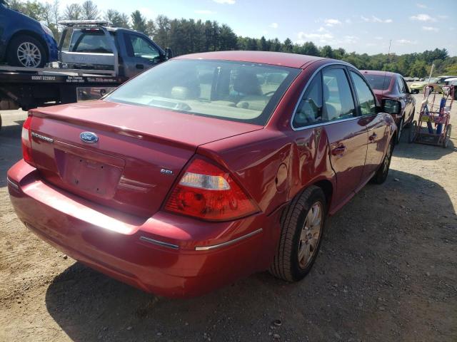 1FAFP24186G159147 - 2006 FORD FIVE HUNDR RED photo 4