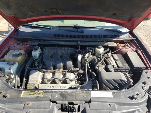 1FAFP24186G159147 - 2006 FORD FIVE HUNDR RED photo 7