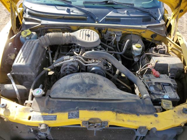 1B7FL26X5XS245408 - 1999 DODGE DAKOTA YELLOW photo 7