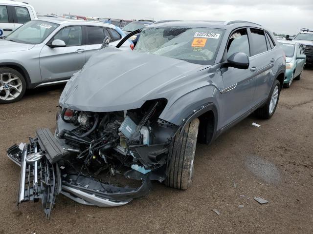 1V2KC2CA7NC231126 - 2022 VOLKSWAGEN ATLAS CROS Серый фото 2