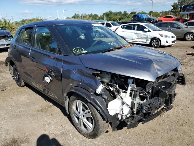 3N1CP5BV2LL560997 - 2020 NISSAN KICKS S GRAY photo 1