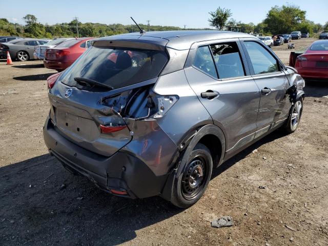 3N1CP5BV2LL560997 - 2020 NISSAN KICKS S GRAY photo 4