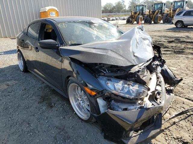 SHHFK7G45JU222833 - 2018 HONDA CIVIC SPOR BLACK photo 1