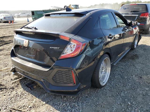SHHFK7G45JU222833 - 2018 HONDA CIVIC SPOR BLACK photo 4