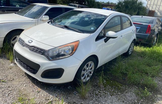 KNADM5A34F6516523 - 2015 KIA RIO LX WHITE photo 2