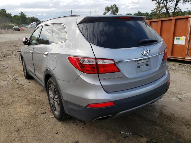 KM8SR4HF3DU009512 - 2013 HYUNDAI SANTA FE L GRAY photo 3