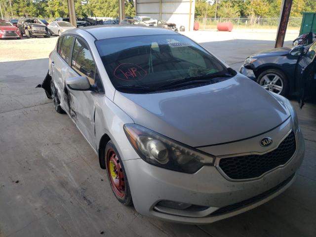 KNAFX5A88G5492939 - 2016 KIA FORTE EX SILVER photo 1