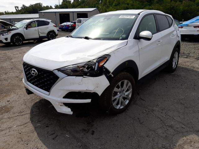 KM8J2CA4XKU985402 - 2019 HYUNDAI TUCSON SE WHITE photo 2