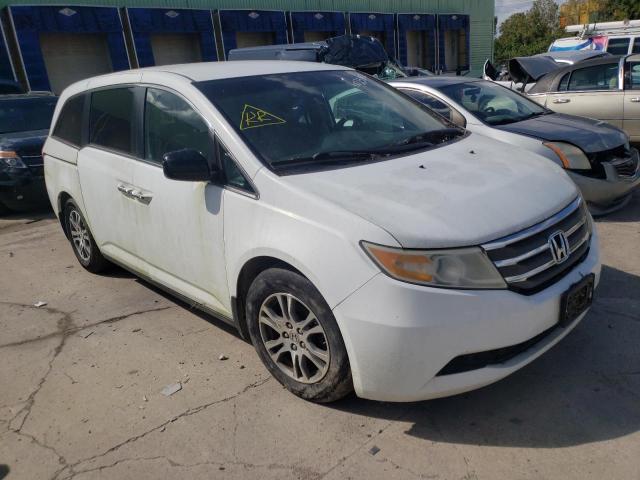 5FNRL5H47BB067783 - 2011 HONDA ODYSSEY EX WHITE photo 1