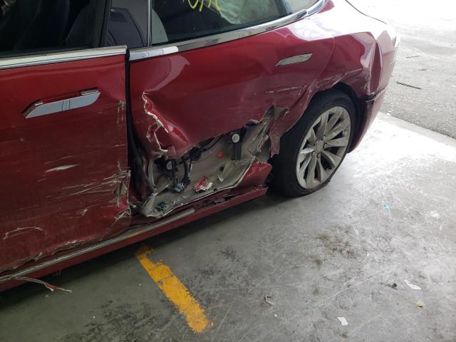 5YJSA1E13GF159930 - 2016 TESLA MODEL S Qırmızı foto 10