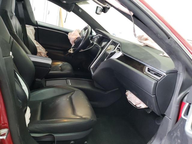 5YJSA1E13GF159930 - 2016 TESLA MODEL S Qırmızı foto 5