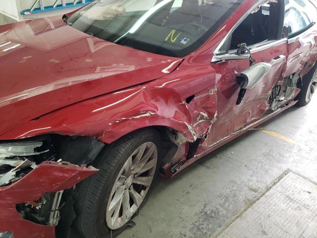 5YJSA1E13GF159930 - 2016 TESLA MODEL S Qırmızı foto 9