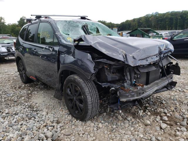 JF2SKARC4LH406909 - 2020 SUBARU FORESTER S CHARCOAL photo 1