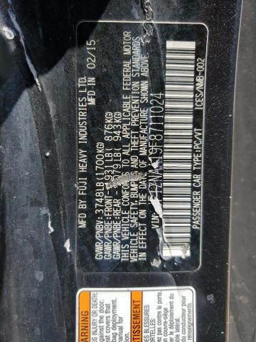 JF1ZNAA19F8711024 - 2015 TOYOTA SCION FR-S CHARCOAL photo 10