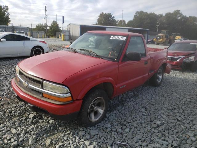 1GCCS14W628158634 - 2002 CHEVROLET S TRUCK S1 RED photo 2