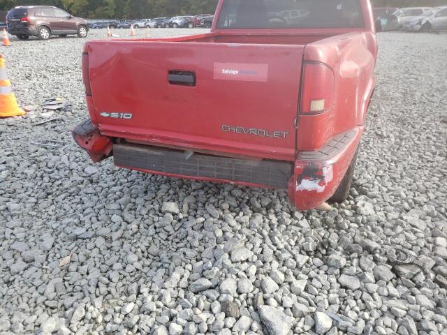 1GCCS14W628158634 - 2002 CHEVROLET S TRUCK S1 RED photo 9