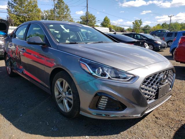 5NPE34AF1KH790647 - 2019 HYUNDAI SONATA LIM GRAY photo 1