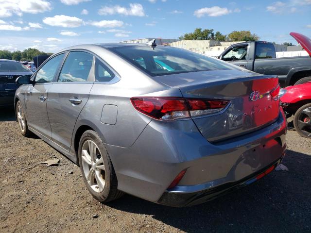 5NPE34AF1KH790647 - 2019 HYUNDAI SONATA LIM GRAY photo 3