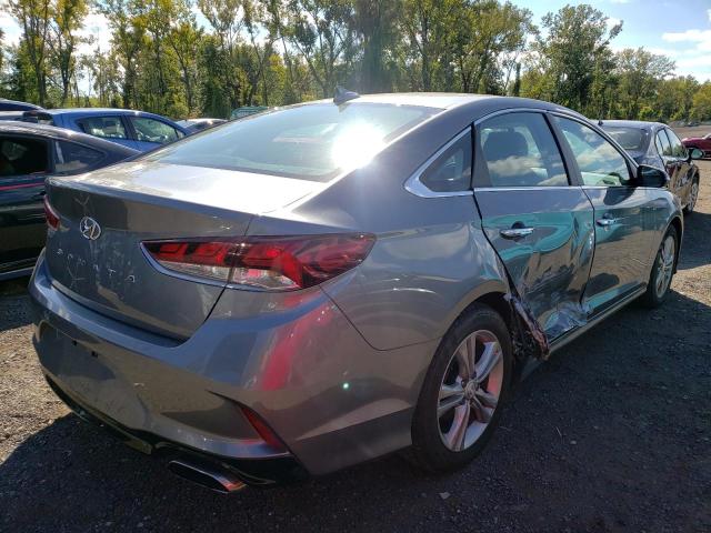 5NPE34AF1KH790647 - 2019 HYUNDAI SONATA LIM GRAY photo 4