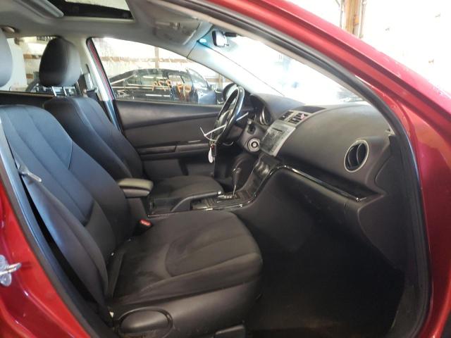 1YVHZ8EH6D5M03294 - 2013 MAZDA 6 TOURING RED photo 5