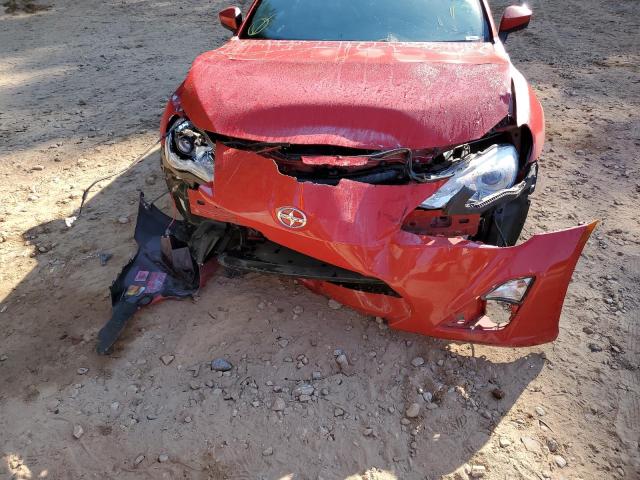 JF1ZNAA18F8710284 - 2015 TOYOTA SCION FR-S RED photo 9