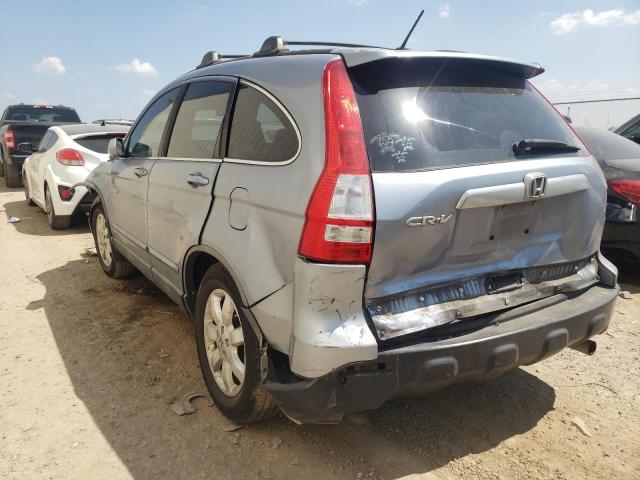 5J6RE38749L029163 - 2009 HONDA CR-V EXL SILVER photo 3