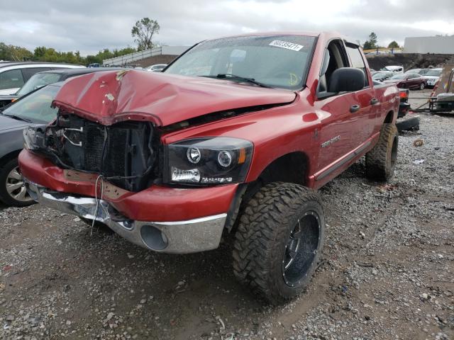 1D7KS28C86J236675 - 2006 DODGE RAM 2500 S Կարմիր լուսանկար 2