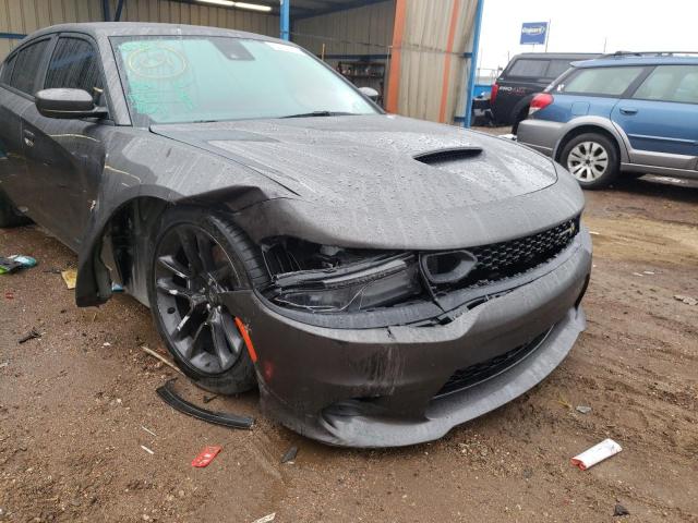 2C3CDXGJ2LH255262 - 2020 DODGE CHARGER SC GRAY photo 9