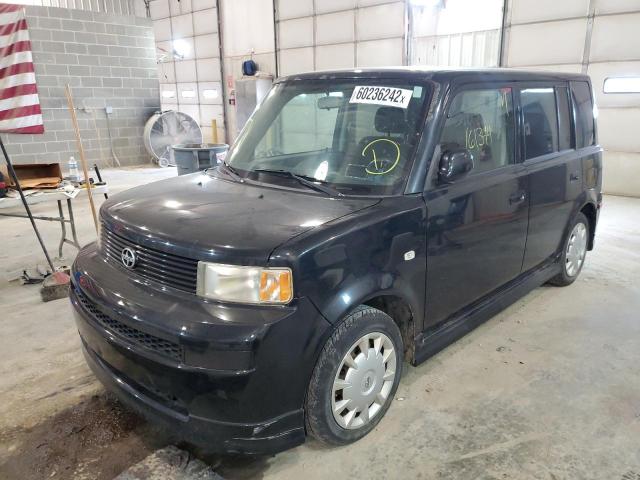 JTLKT334X64094118 - 2006 TOYOTA SCION XB Schwarz Foto 2