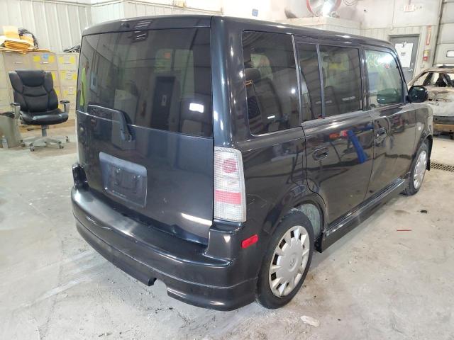 JTLKT334X64094118 - 2006 TOYOTA SCION XB Schwarz Foto 4